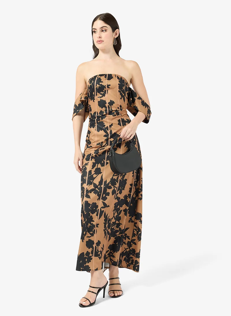 ايلا Printed A-line Dress
